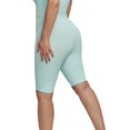 thumbnail image 4 of Timegard Rompers for Women 1 Piece Short Sleeve Round Neck Drawstring Short Jumpsuit Summer Casual Comfy, 4 of 4