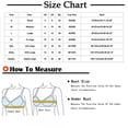 thumbnail image 3 of Timegard Wireless Bras for Women Plus Size Front Closure High Support Breathable Comfort Daily Bras, 3 of 7