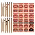 thumbnail image 2 of Lipsticks for Women Double Head Automatic Rotation Lipliner Line Pen Lip Liner Lipstick Pen And Moisturizing Lasting, 2 of 9