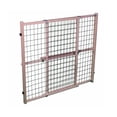 thumbnail image 1 of North States™ Mypet™ Extra-Wide Wire Mesh Petgate - Natural/Brown, 1 of 2