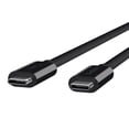 thumbnail image 2 of Câble Belkin Thunderbolt 3 USB-C vers USB-C 3,3 pi (1 m) – Transfert jusqu’à 20 Gb/s – Compatible 4K Ultra HD et USB 3.1 – Noir, 2 of 5