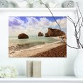 thumbnail image 1 of Amazing Aphrodite s Rock in Cyprus - Extra Large Seascape Art Canvas, 1 of 3