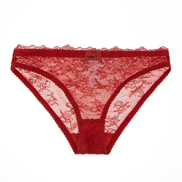 Sous-vêtements pour Femmes en Maille Transparente Lingerie Broderie Soutien-Gorge et String et Bas