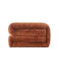 thumbnail image 3 of Better Homes & Gardens Faux Fur Throw, Copper, 50 x72, 3 of 9