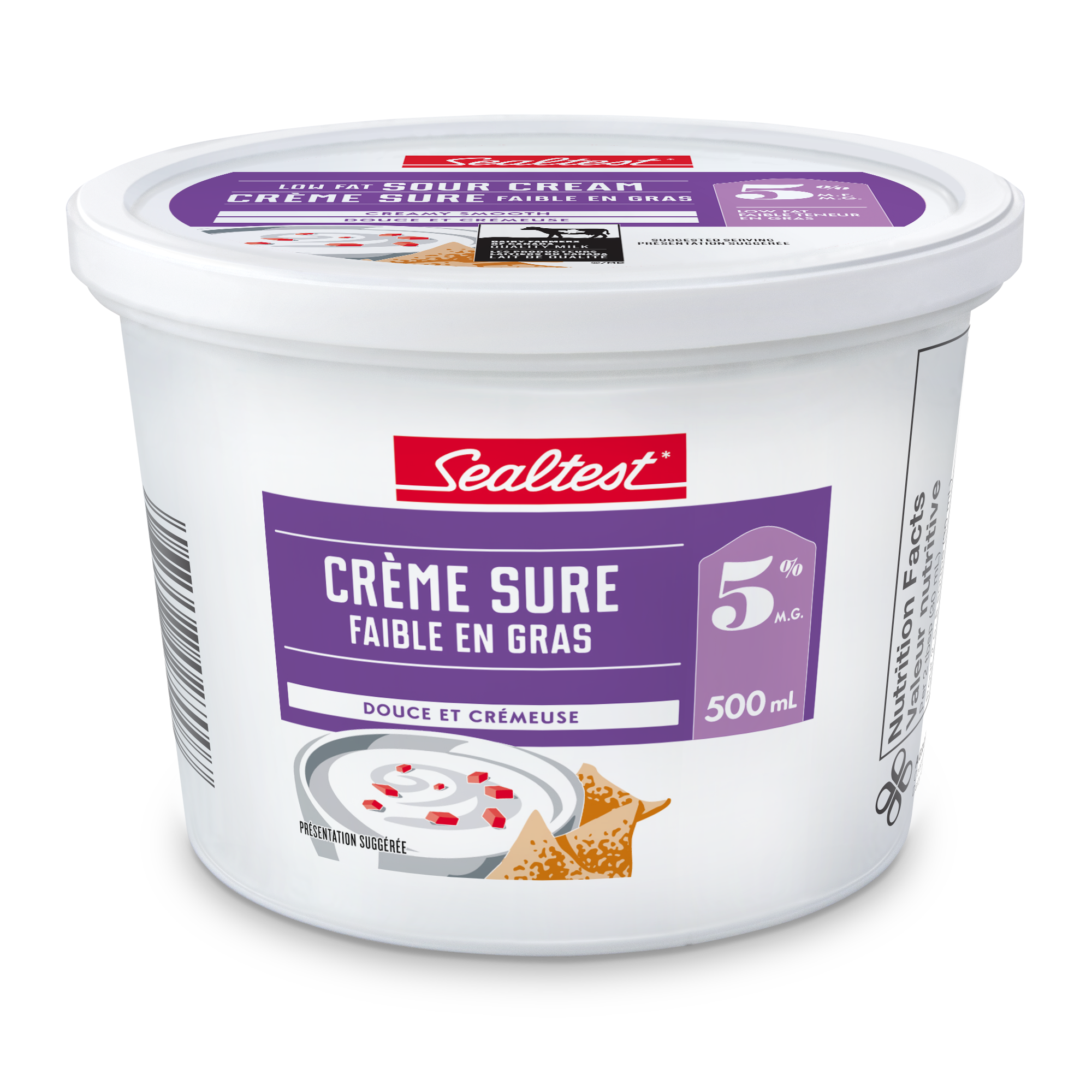 Sealtest par Natrel Crème Sure 5 %