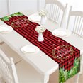 thumbnail image 2 of Red and Black Christmas Decorations Christmas Home Decoration Supplies Cloth Tablecloths Creative Christmas Tablecloths Black and Red Christmas Decorations, 2 of 2