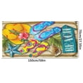 thumbnail image 3 of Dvkptbk Beach Towel Summer Beach Slippers Beach Towel Microfiber Double-sided Velvet Beach Towel Swimming Towel Versatile Beach Towel Beach Essentials on Clearance, 3 of 3
