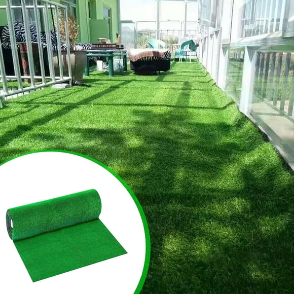 Sales Today Clearance! Artificial Plastic Grass Carpet, Eco-Friendly Synthetic Green Grass for Kindergarten, Balcony, School, Outdoor Spaces, and Decorative Landscaping Use Deals of The Day Clearance!
