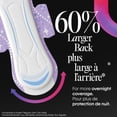 thumbnail image 4 of Kotex Overnight Maxi Pads With Wings, 26 Count, 4 of 7