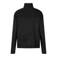 thumbnail image 3 of Besolor Chandails à Col Roulé pour Femmes Manches Longues Décontractées Tricot Torsadé Pull Ample Automne Hiver, 3 of 6