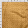 thumbnail image 3 of oneOone Silk Tabby Gamboge Yellow Fabric Geometric Craft Projects Decor Fabric Printed By The Yard 42 Inch Wide, 3 of 4