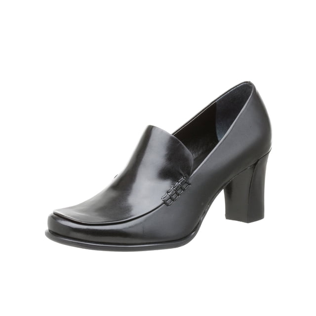 Franco Sarto Womens NOLAN Leather Round Toe Platform Pumps