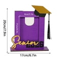 thumbnail image 2 of Photo Frame for Graduation The Stage Wooden Combo Desktop Display commemorative keepsake celebrating 2026 graduates for home or use, 2 of 6