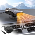 thumbnail image 1 of Leutsin Car Heater, Portable Car Heater,12V Car Windshield Defogger Defroster, 2 In1 Automobile Fast Heating & Cooling Car Heater That Plugs into Cigarette Lighter,Car Heater for Windshield, 1 of 9