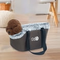 thumbnail image 2 of Btomtd Sac pour Animaux Tapis de Voiture Siège Sac à Main pour Sortie, Café, 2 of 6