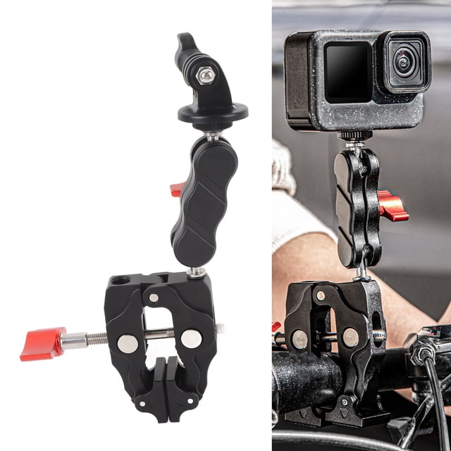 Support de Pince pour Caméra, Pince de Support de Caméra d'Action Largement Compatible pour 3