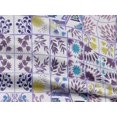thumbnail image 5 of oneOone Rayon Amethyst Fabric Block Sewing Material Print Fabric By The Yard 56 Inch Wide-HZ, 5 of 5