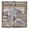 thumbnail image 3 of Bimba Womens Rectangular Printed Cotton Voile Scarf Neck Head Wrap-40 x 40 Inches, 3 of 7