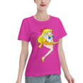 thumbnail image 2 of T-Shirt Basique à Manches Courtes pour Femmes Sailor Moon Aino Minako, 2 of 6