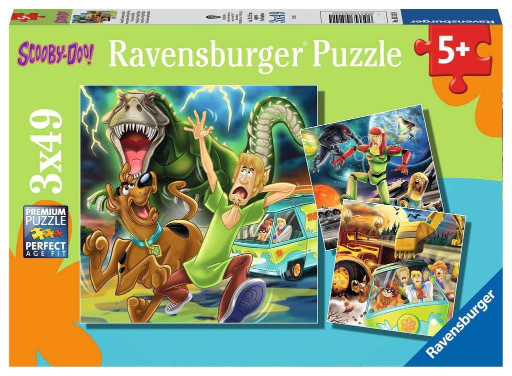 Ravensburger 3 x 49pc Puzzle - Scooby Doo