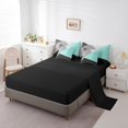 thumbnail image 3 of YST Patchwork Teal Triangle 7-Piece Comforter Set, King, Modern Abstract Geometry, 3 of 5