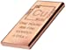 1 Pound Copper Bar Bullion Paperweight - 999 Pure Chemistry