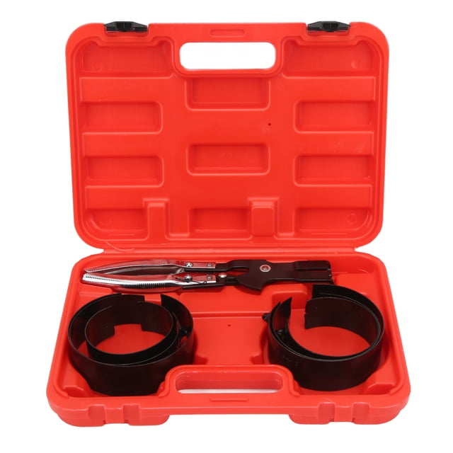 Engine Piston Ring Repair Tools Kit, Impact Resistant 6 Band Size Piston Ring Compressor Set Wear Resistant Universal Fit For Car Maintenance