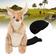 thumbnail image 4 of Wooden Club Cover, Decorative  Headcover Soft Nap Cute  for Court, 4 of 8