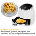 thumbnail image 4 of Convection Toaster Oven Fryer Basket Replacement for Air Fryer Toaster Ovens – 304 Stainless Steel, Dishwasher Safe, 3-Piece Mesh Design, 4 of 7