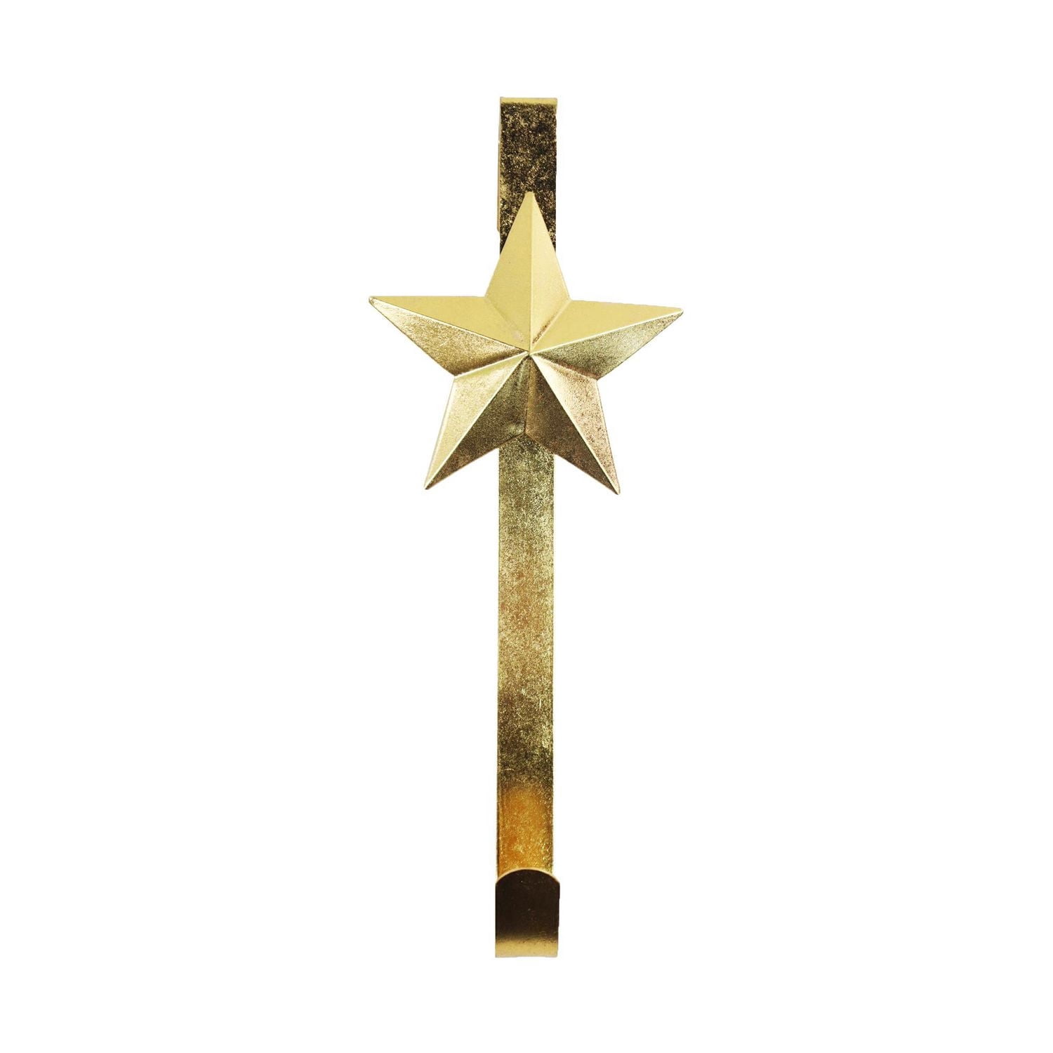FRAÎCHE Holiday Gold Metal Wreath Holder, 17-in