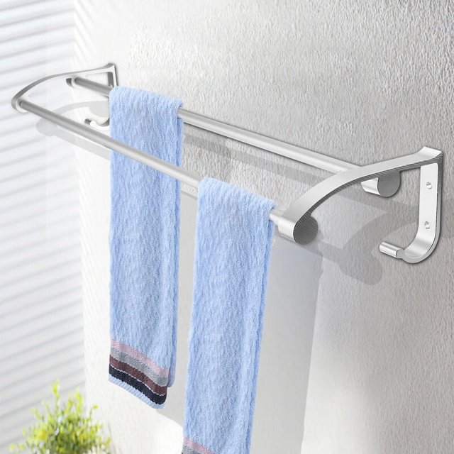 Space Saver Design Towel Racks, Premium Stainless Steel for Durability, Elegant Design for Your Bathroom