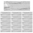 thumbnail image 2 of Peel And Stick Backsplash Tile, 4\" X 8\" Pvc Self-Adhesive Matte Brick Wall Tile, 2 of 9