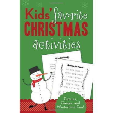 Kids' Favorite Christmas Activities: Puzzles, Games, and Wintertime Fun!
