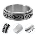 thumbnail image 4 of Shisuyan Bague Ronde en Acier Titane 1 Paquet 0,68 X 0,68 Po, 4 of 8