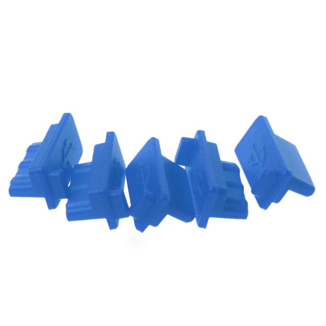 Techinal 5PCS USB Dust Plug Charger Port Cover Cap Female Jack Interface Universal Silicone Dustproof Protector Tablet PC Notebook Laptop Powerbank