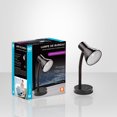 thumbnail image 3 of Xtricity Desk Lamp Gooseneck Arm 60W Black, 3 of 9