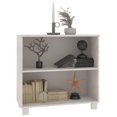 thumbnail image 3 of vidaXL Buffet HAMAR Blanc 85x35x80 cm Bois Massif Pin, 3 of 4