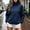 Navy, variant on Sentmoon Fall Jackets Women Women's Water Repellent Jacket Full Zip Stand Collar Pockets Outdoor Coat,Sizes S-4XL
