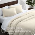 thumbnail image 3 of Bare Home Linen Duvet Cover and Sham Set, 3 of 7