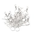 thumbnail image 2 of yuksok 50pcs Wire Earring Hooks Coil Ear Wire Earring For DIY Jewelry Making, 2 of 7
