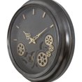 thumbnail image 4 of Yosemite 5130009 Metal Round Gear Clock, Black, 4 of 4
