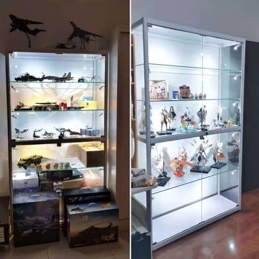 Glass cabinet model cabinet jewelry showcase spotlight column lamp display cabinet small spotlight universal 12V24V220V