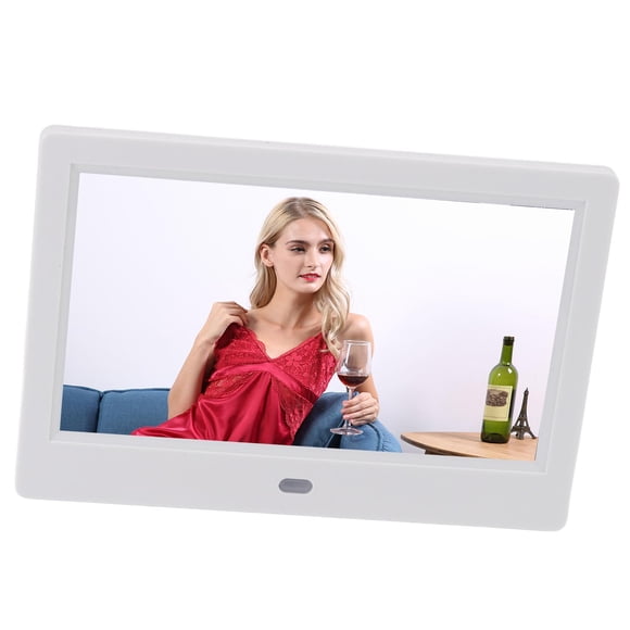 7 Inch Digital Picture Frame, 1920x1080 HD IPS Touch Screen Photo Frame, Wall Mountable Digital Video Music Player for Video Advertisement