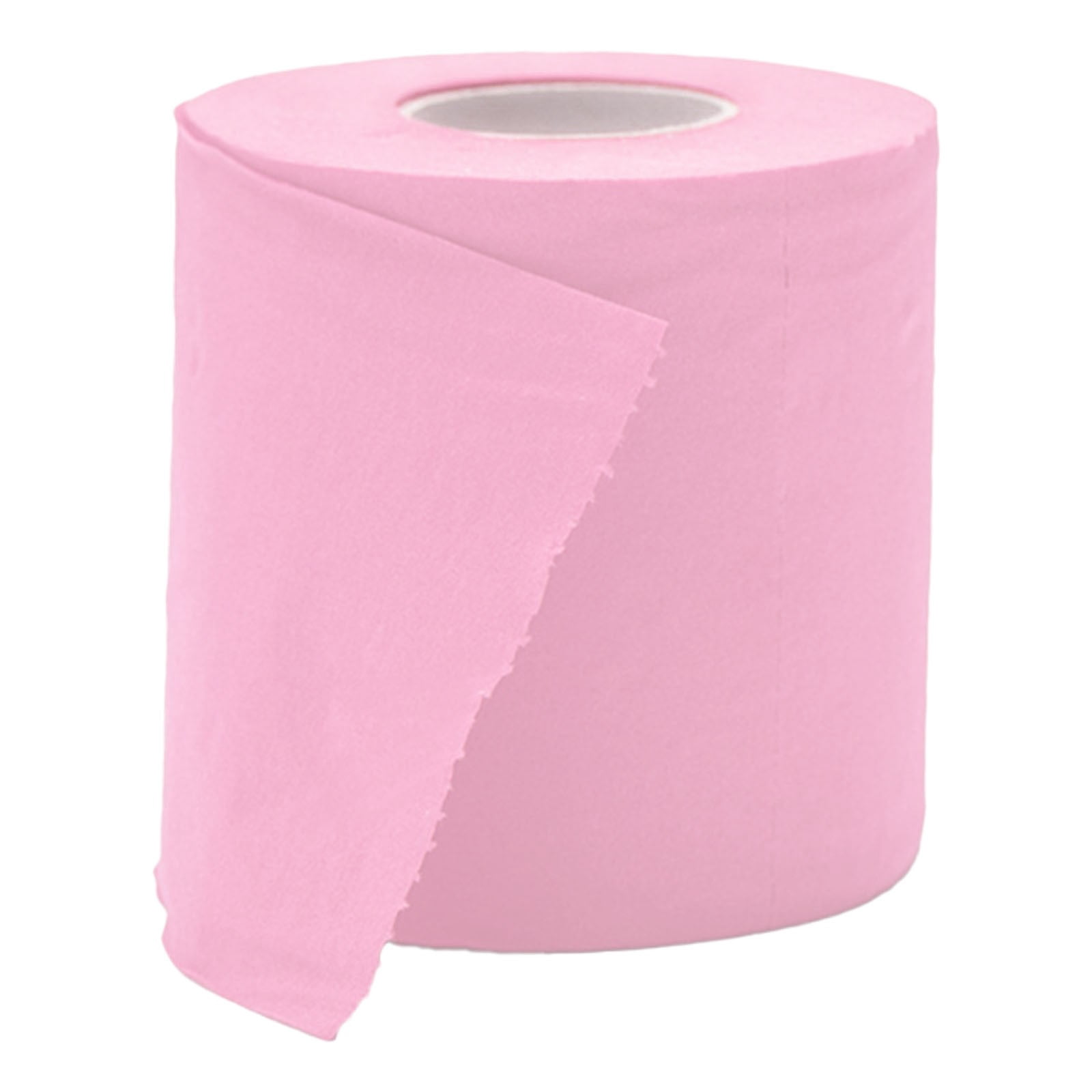 Oimcto Light Pink Colored Toilet Paper Rolls,Colored Toilet Paper Multicolor Funny Novelty Toilet Paper Sustainable and Soft for Home Camping Trave,Include：A Roll of Light Pink Colored Toilet Paper