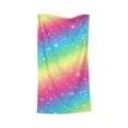 thumbnail image 3 of Multicolor Polyester Microfiber Beach Towel - Super Absorbent, Lightweight & Quick Dry, 70x140cm/80x160cm for Outdoor, Pool, Travel, Picnic - Eye-Catching Design, Machine Washable, 3 of 9