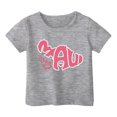thumbnail image 3 of TZEWGL T-Shirts pour Enfants Col Rond Manches Courtes Amples Imprimé Graphique Blouse pour Nouveau-Nés Taille 10-11T, 3 of 3