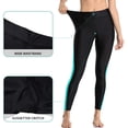 thumbnail image 4 of Charmo Women Swimming Pants UPF50+ Rash Guard Pants High Rise Swim Leggings, 4 of 6