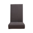 thumbnail image 2 of Bargain Violete Solid Color Brushed High Elastic Chair Cover Soft And Comfortable Chair Seat Cover -proof And Dirt- Chair Slipcover Suitable For Dining Chair, 2 of 4