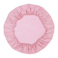thumbnail image 1 of Luckyn Removable Stretch Chair Seat Covers,Solid Chair Covers Protectors for Dining Room Kitchen Chairs,Pink, 1 of 10