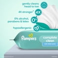 thumbnail image 4 of Pampers Complete Clean Baby Wipes - Fresh Scent 10X Pop-Top Packs 720 Count, 4 of 9